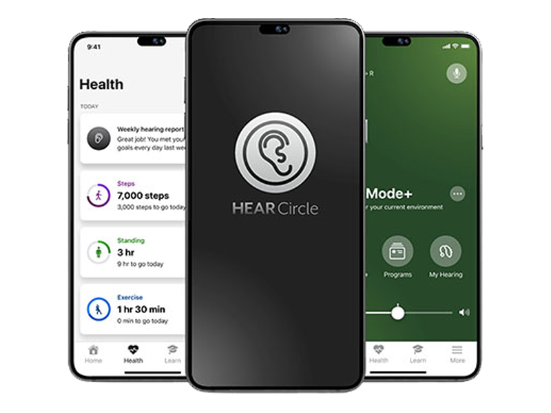 Hear Circle App Screens